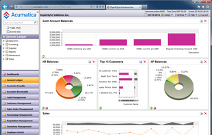Acumatica screenshot 1