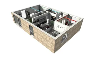 Plan 3D view