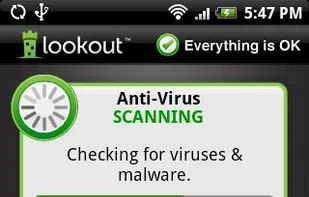Lookout Mobile Security screenshot 1