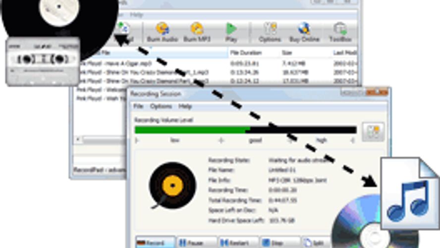 Golden Records Converts your favorite records and cassettes to CD or