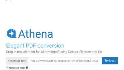 Athena PDF screenshot 1