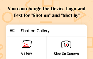 ShotOn Stamp Camera: Auto Add Shot On Photos screenshot 1