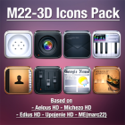 LauncherPro+ M22-3D Icons Pack icon