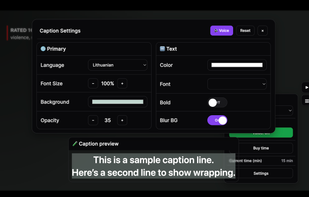 Sublango screenshot 2