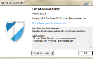 File Checksum Utility screenshot 1