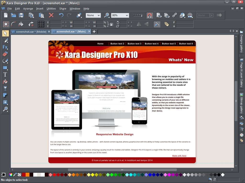 xara designer pro vs illustrator