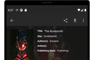 Shosetsu screenshot 1