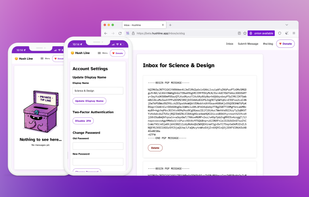 The hosted version of Hush Line.