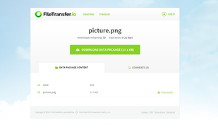 FileTransfer.io screenshot 1