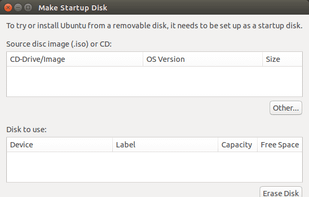 Startup Disk Creator screenshot 1