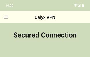 Calyx VPN screenshot 1