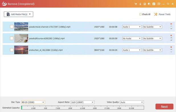 Aiseesoft Burnova screenshot 1