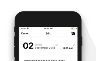 Daybook screenshot 2