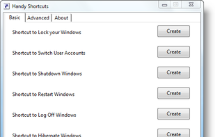 Handy Shortcuts screenshot 1