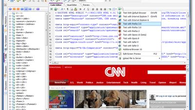 CoffeeCup HTML Editor screenshot 1