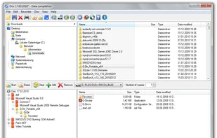 CDBurnerXP screenshot 2