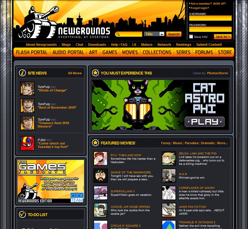 forestille Encyclopedia Hollywood Newgrounds Alternatives and Similar Sites / Apps | AlternativeTo