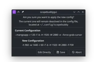 Scopebuddy GUI screenshot 1