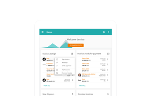 Qvalia Invoicing screenshot 1