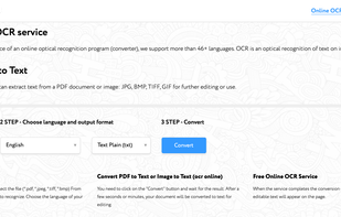 OnlineOCR screenshot 1