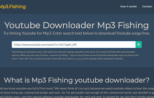 front page with instructions