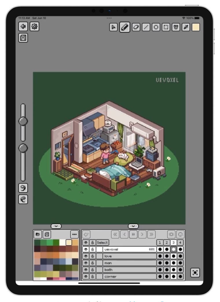 Pixquare - Pixel Art Editor: Pixquare Is A Powerful Pixel Art App For ...