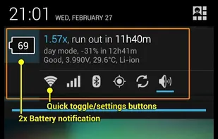 2x Battery screenshot 1