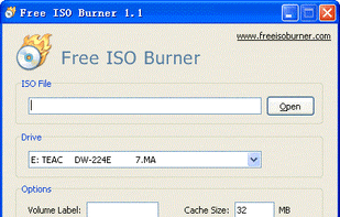 Free ISO Burner screenshot 1