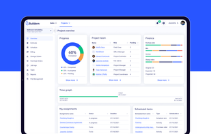 Buildern Construction Project Management Platform: project overview