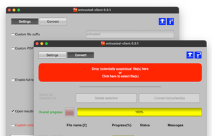 Entrusted screenshot 1
