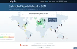 Algolia screenshot 1