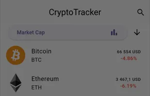 CryptoTracker screenshot 2