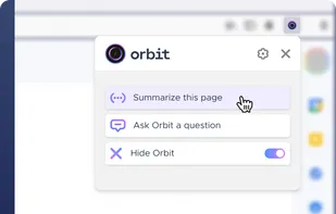 Orbit by Mozilla screenshot 2