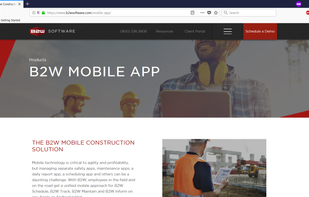 B2W Mobile App screenshot 1