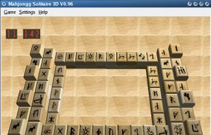 MahJongg Solitaire 3D screenshot 1