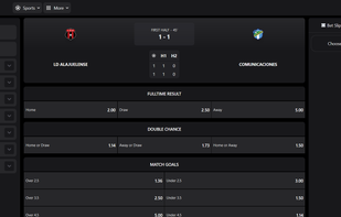 Websport screenshot 2