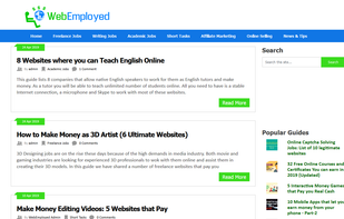 WebEmployed screenshot 1