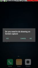 It allow you to do drawing directly on screen before screen capture