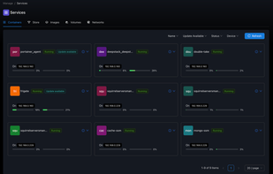 Containers Management