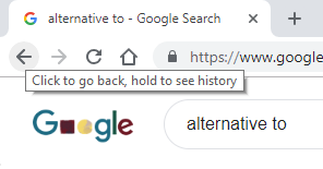 Google Chrome will implement built-in protection against back button hijacking image