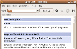 OpenDict screenshot 1