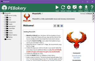 PhoenixPE screenshot 1