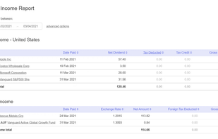Sharesight screenshot 3