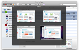 Refog Keylogger screenshot 1
