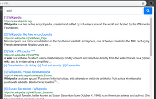 PopupSearch screenshot 1