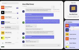 SAMA Chat server screenshot 1