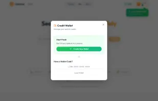 No user account, just wallets.