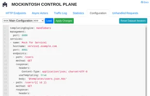 Control Plane - Configuration Editor