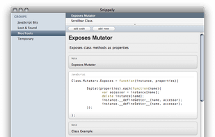Snippely screenshot 1