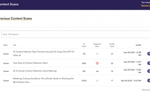 Originality.AI screenshot 2